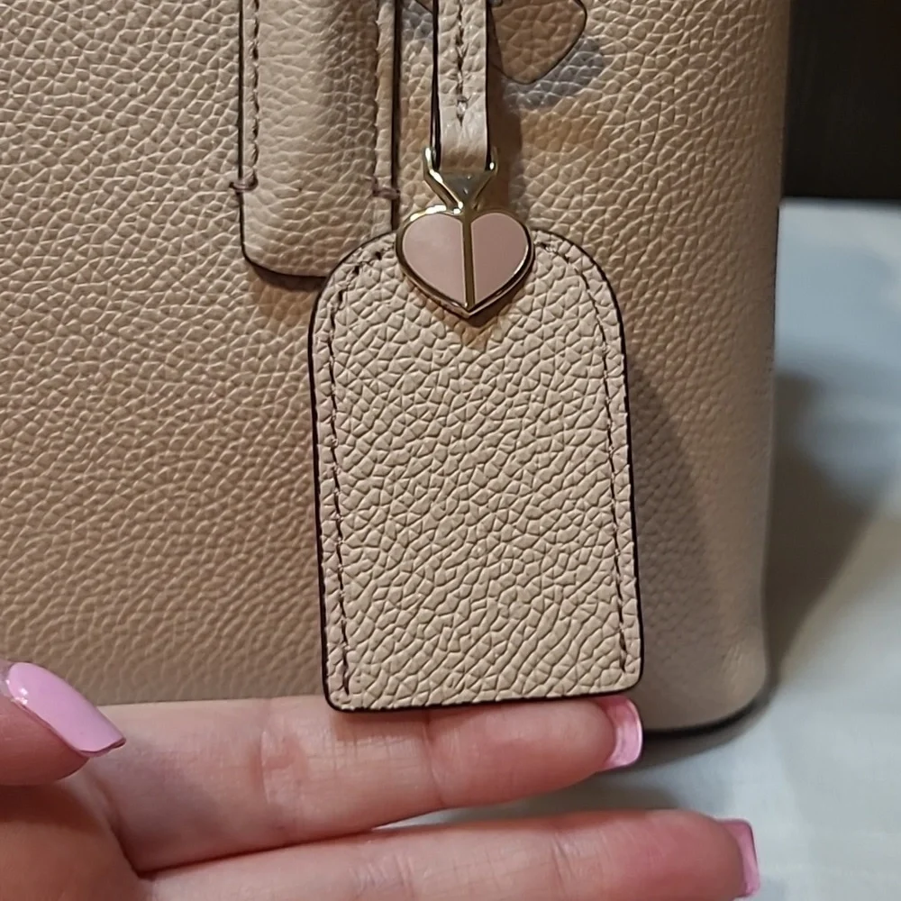 Kate Spade Dusty Pink Leather Top-Handle Satchel